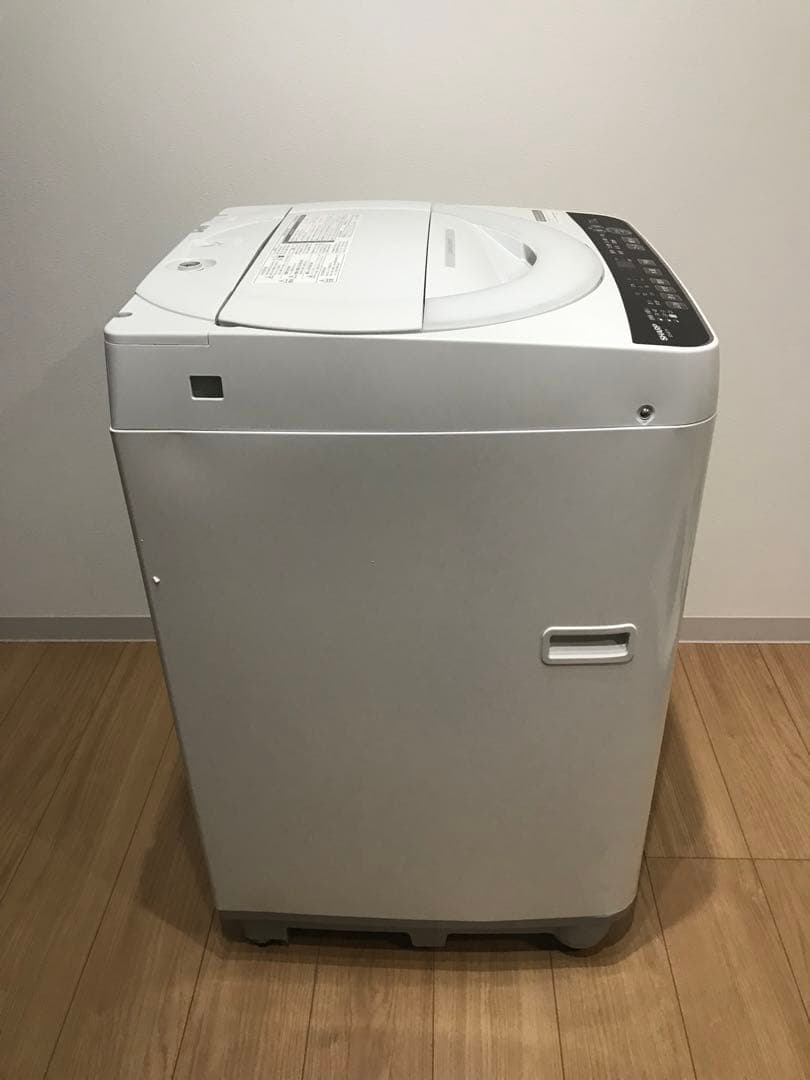 シャープ SHARP 全自動洗濯機 7kg ブラウン系 ES-GE7H-T