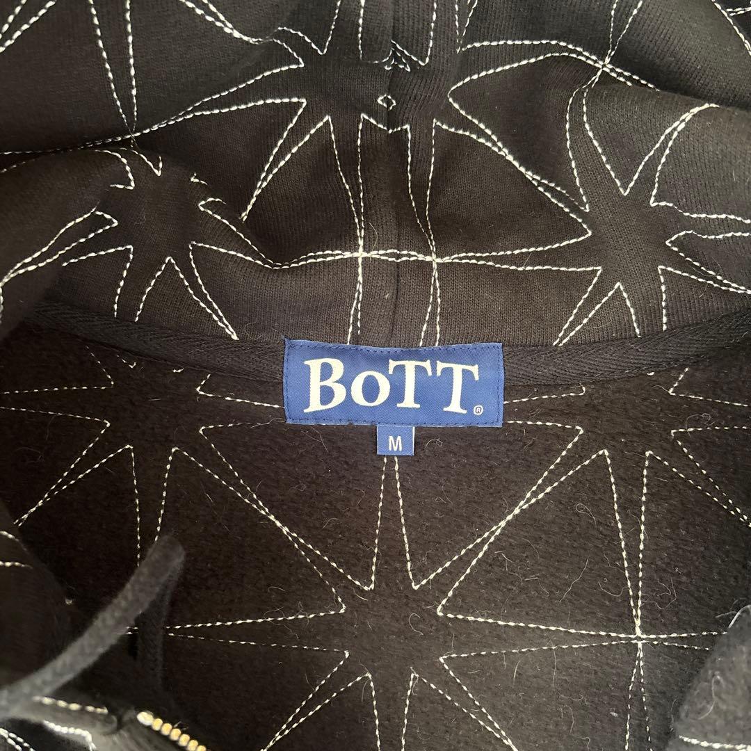 BoTT sparkle hoodie パーカー Mブラック