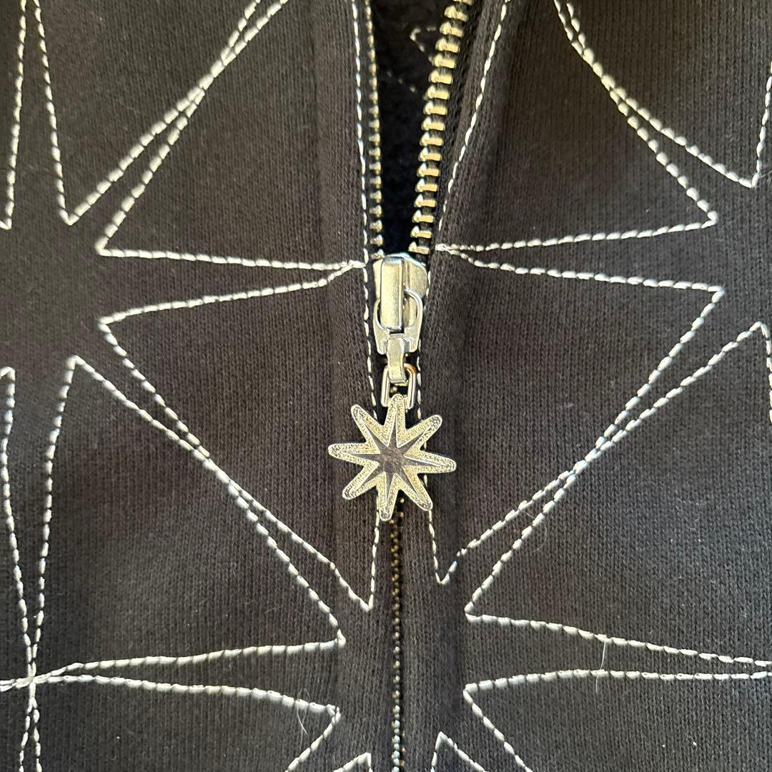 BoTT sparkle hoodie パーカー Mブラック