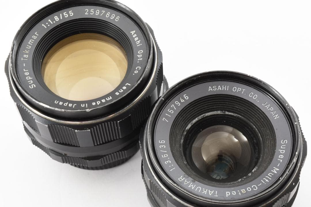 【2点セット】Takumar 55mm F1.8 35mm F3.5 SO264