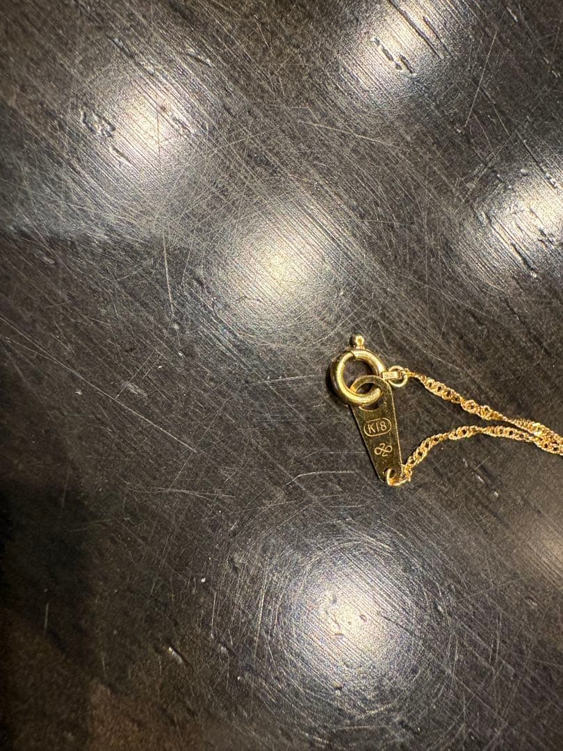 十字架　k18 ネックレス　セット