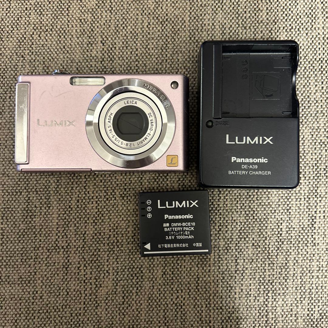Panasonic デジカメ　LUMIX DMC-FS3 ピンク　コンデジ