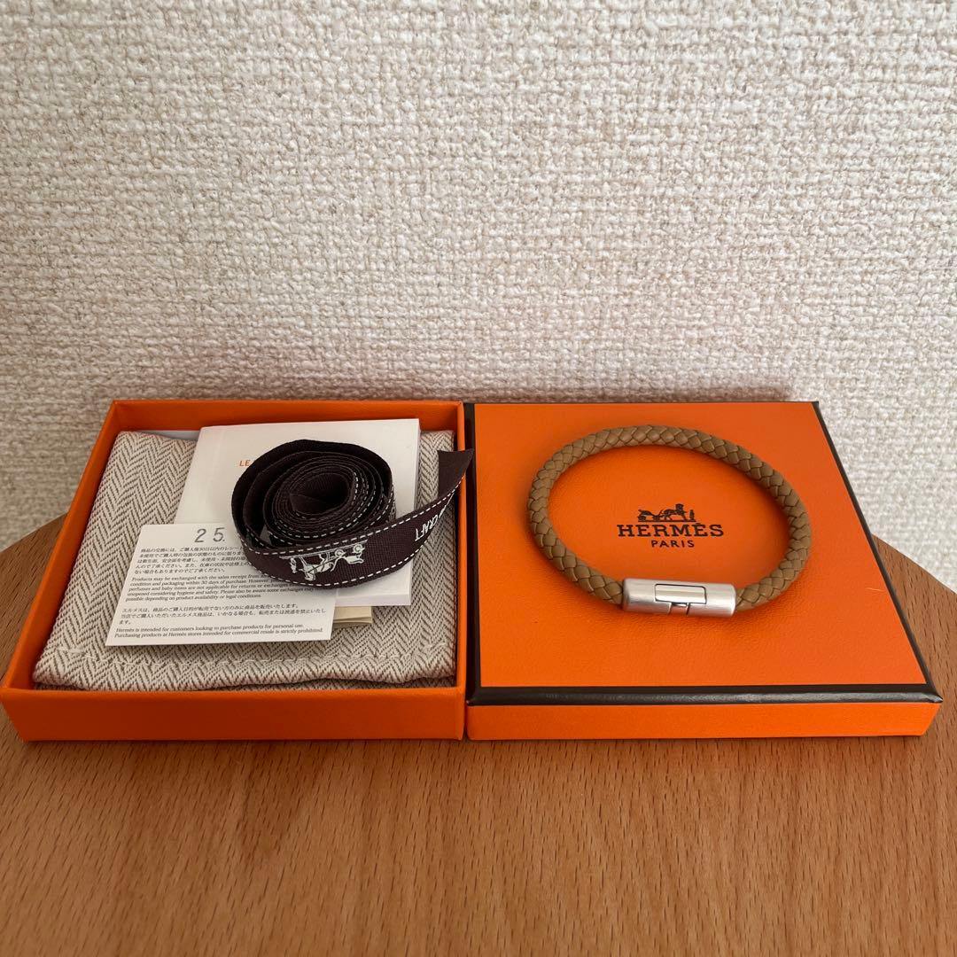 営*ン様 HERMES エルメス メンズ ユニセックス ブレスレットHパズル