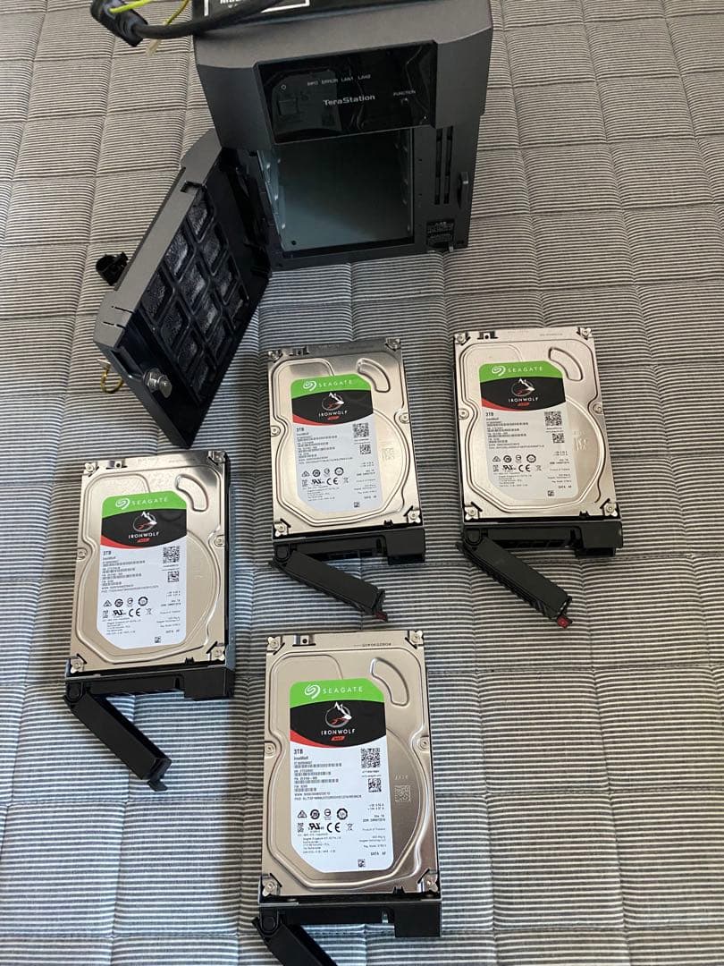 BUFFALO TeraStation TS3410DN HDD12TB搭載