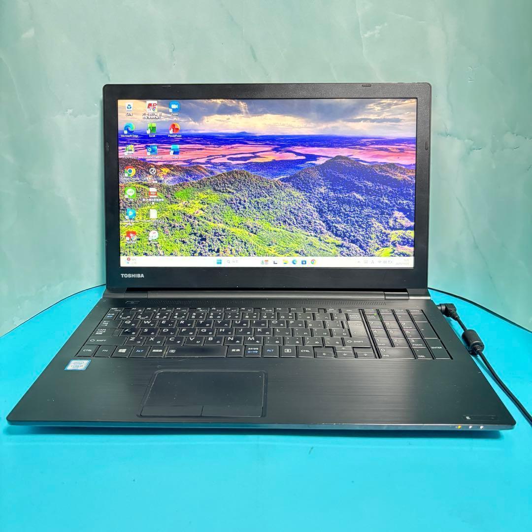 【週末SALE‼】6世代Corei3【Office付】★東芝★爆速新品SSD