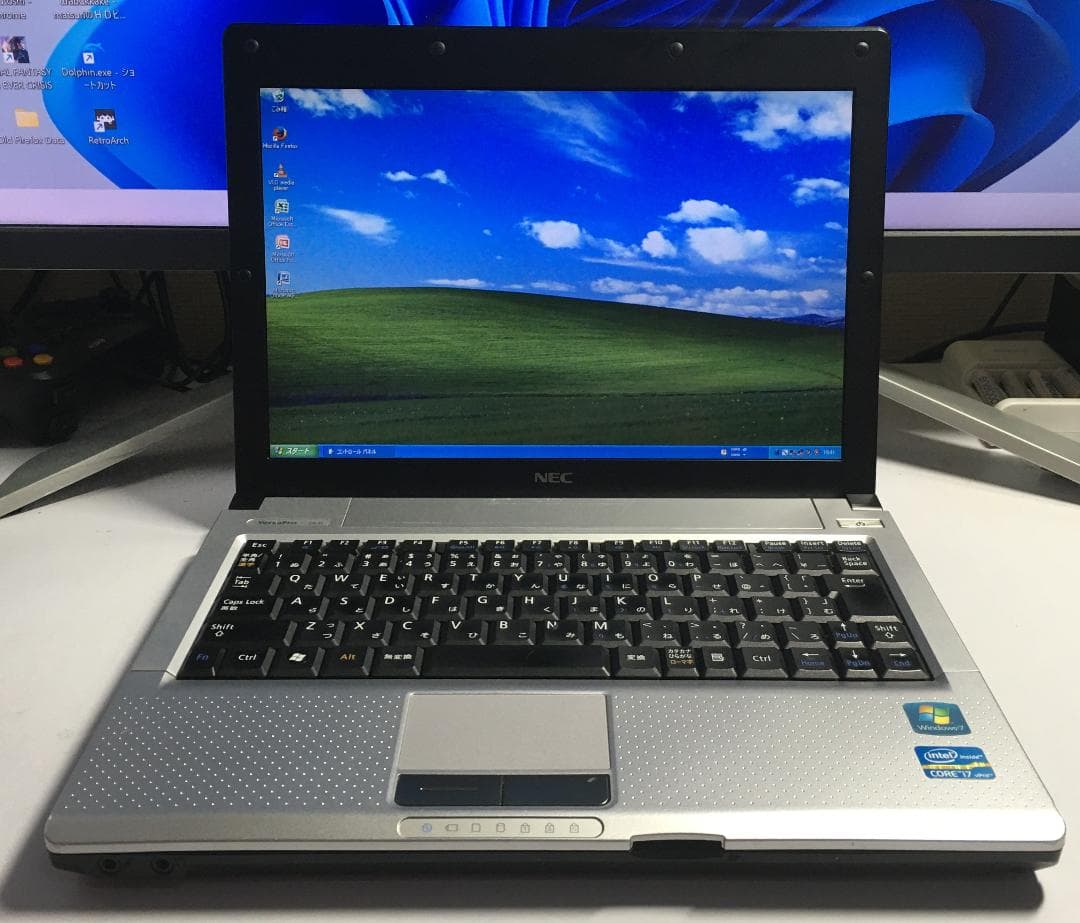 Windowsノート本体 NEC Versa Pro VK17HB-D Core i7 WindowsXP
