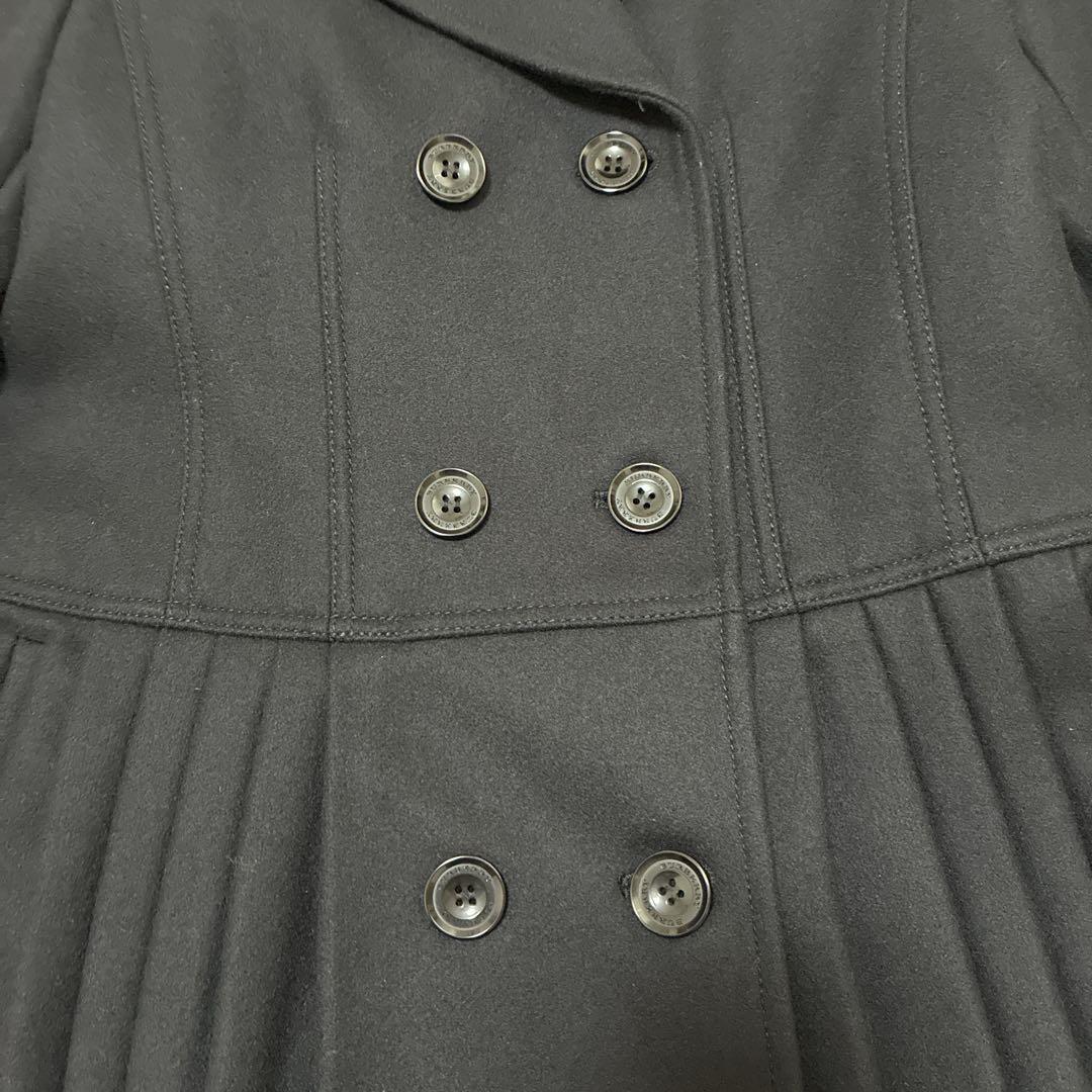 BURBERRY CHILDREN ウールコート 12Y 52cm チェック裏地