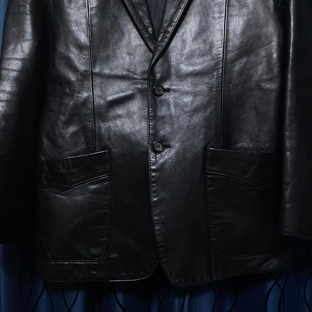 LEATHER WESTERN JACKET レザー　wacko maria