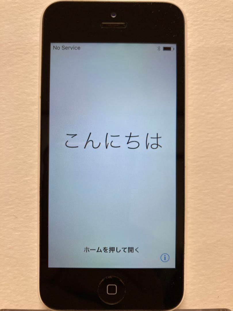 iPhone 5C 32GB au SIMロックあり 初期化済み