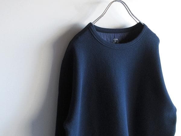 新品タグ付 桃太郎ジーンズ 出陣 ヘビーサーマルロングTシャツ L ネイビー