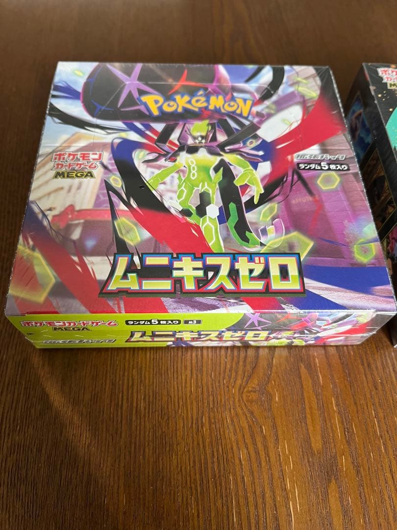 未開封★ポケカ MEGAドリームex 1BOX ムニキスゼロ1BOXシュリンク付