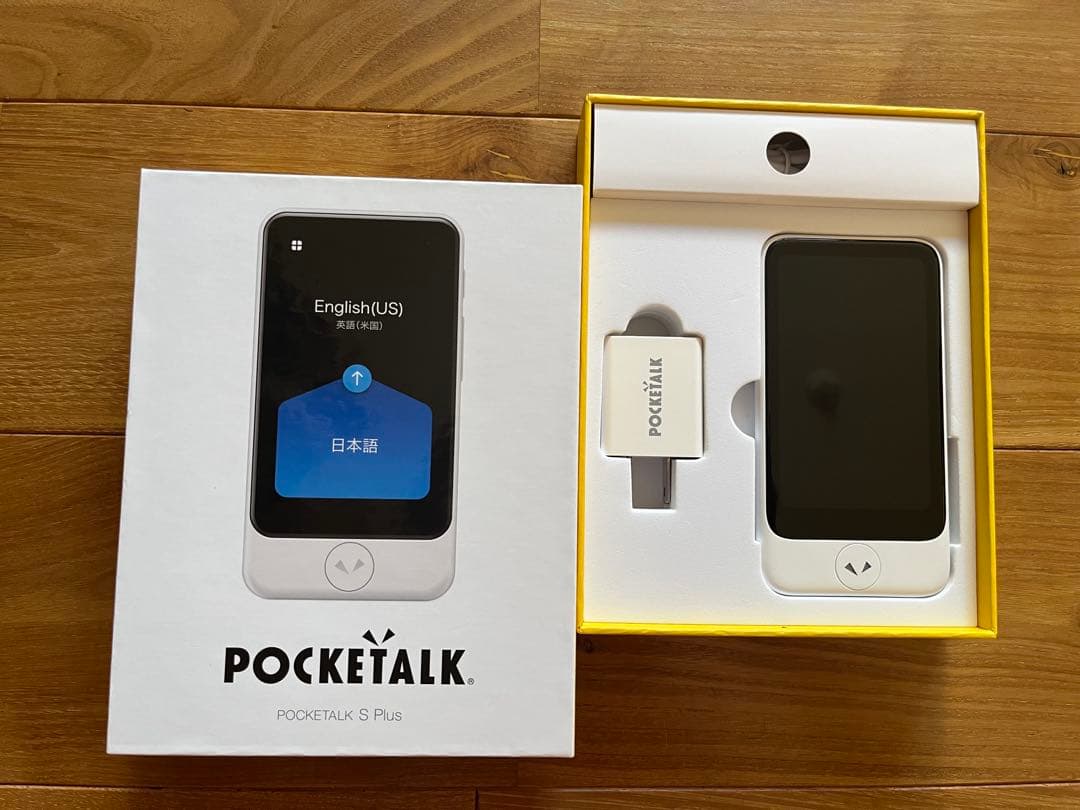 POCKETALK ポケトークS Plus グローバル通信 SIM内蔵モデル