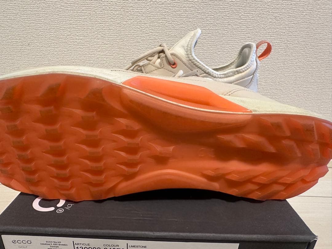 〈　t　〉eccoゴルフレディースシューズ美品