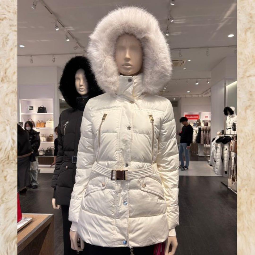 ベルテッド フォー ジップ パファージャケット　マイケルコース　MICHAEL