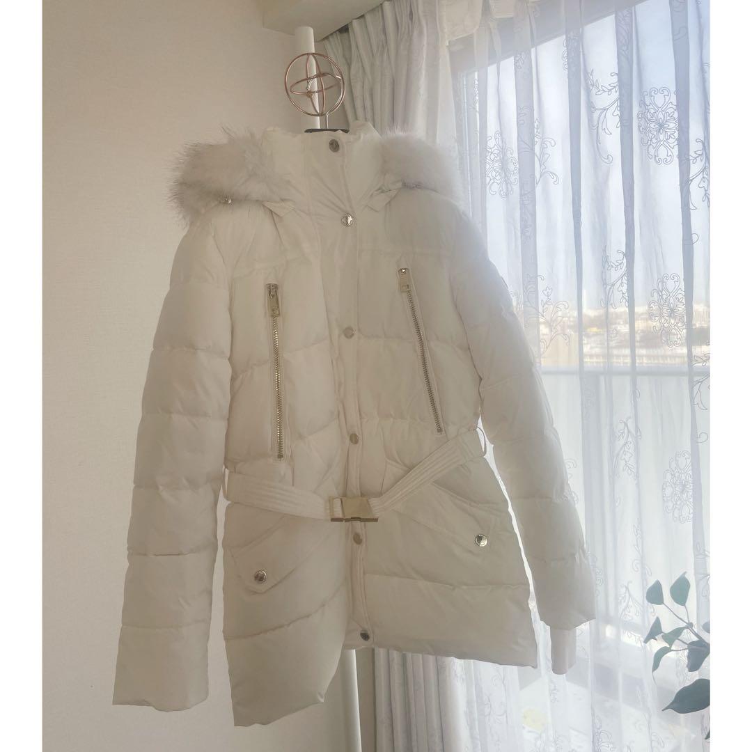 ベルテッド フォー ジップ パファージャケット　マイケルコース　MICHAEL