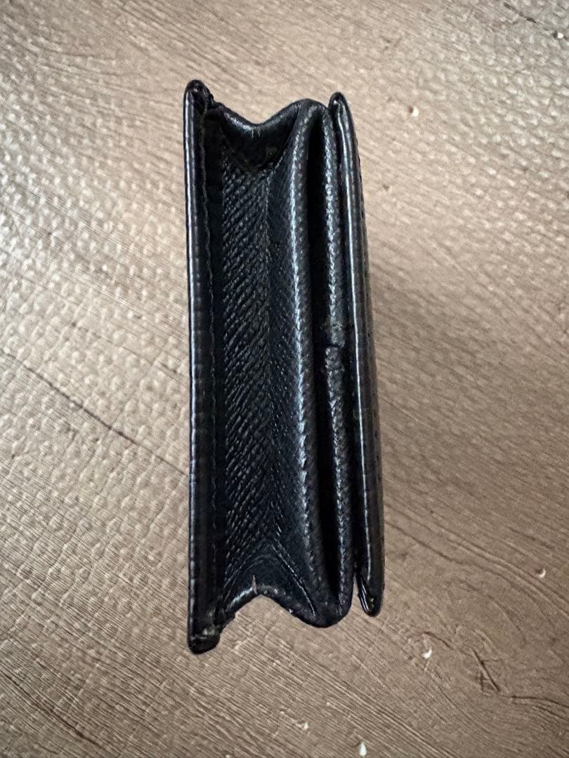 ルイヴィトン　エピポルトモネ・ポワット　ケース　小銭入れ　ブラック