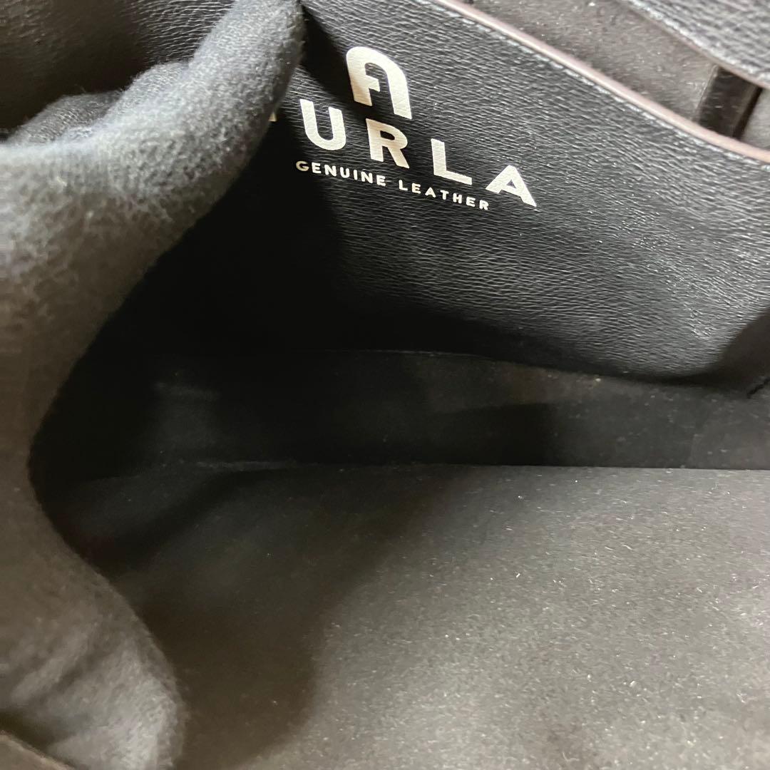 フルラ✨MAN ジョーヴェ L A4可 ３室 レザー 本革 黒 トートバッグ