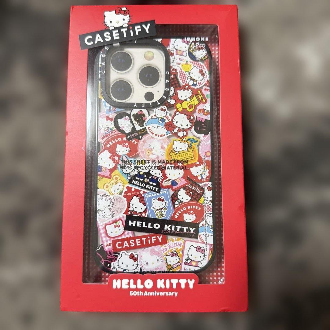 【新品】CASETiFY MagSafeiPhone15Proキティーケース