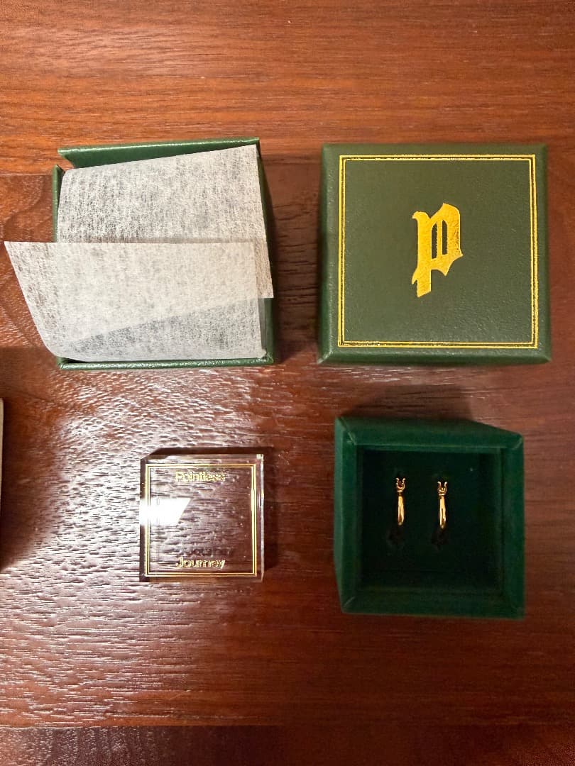 【新品】pointless journey ロゴ ピアス ゴールド 常田大輝