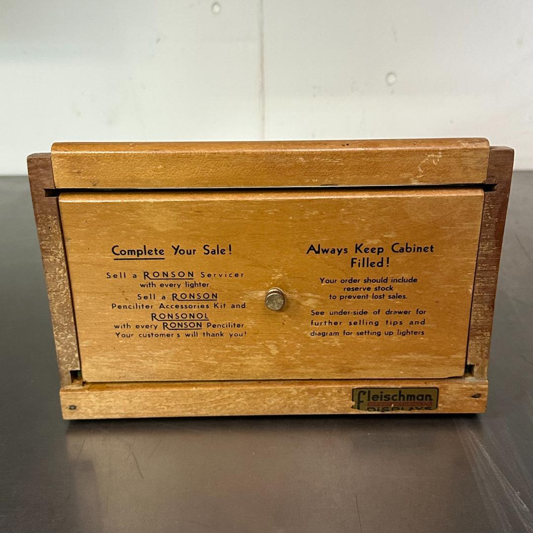 RONSON ロンソン ヴィンテージ ディスプレイケース ショーケース