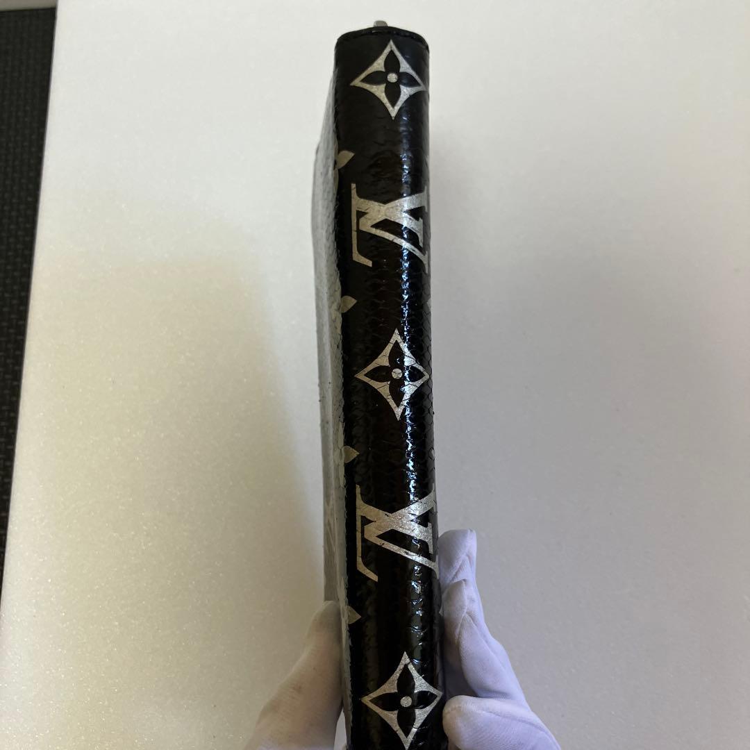 ⭐︎美品⭐︎ルイヴィトン モノグラム エキゾチック ノワール パイソン 長財布