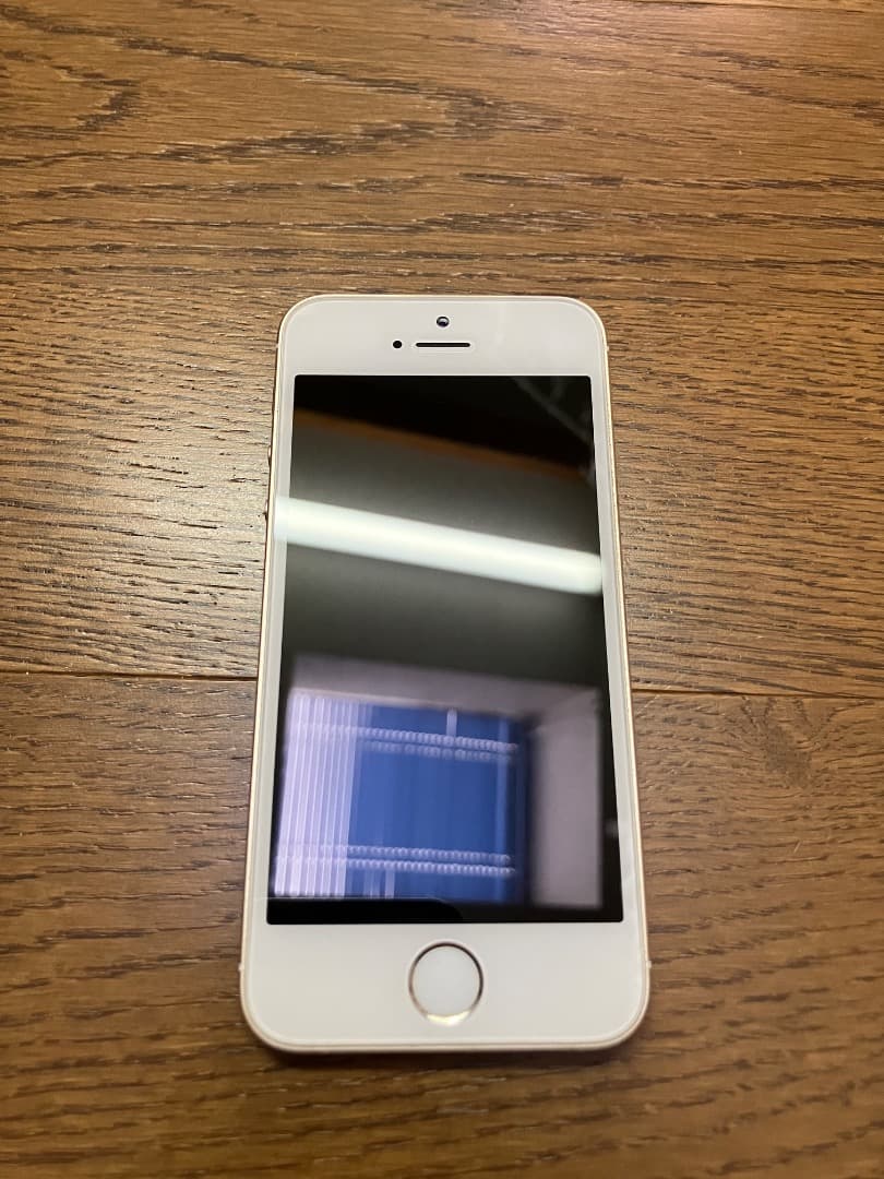 美品 MP842J/A iPhone SE Gold 32GB イヤホンジャック