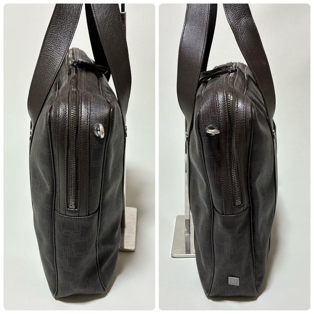 dunhill ダンヒル ビジネスバッグ ブリーフケース A4収納可 PC収納可