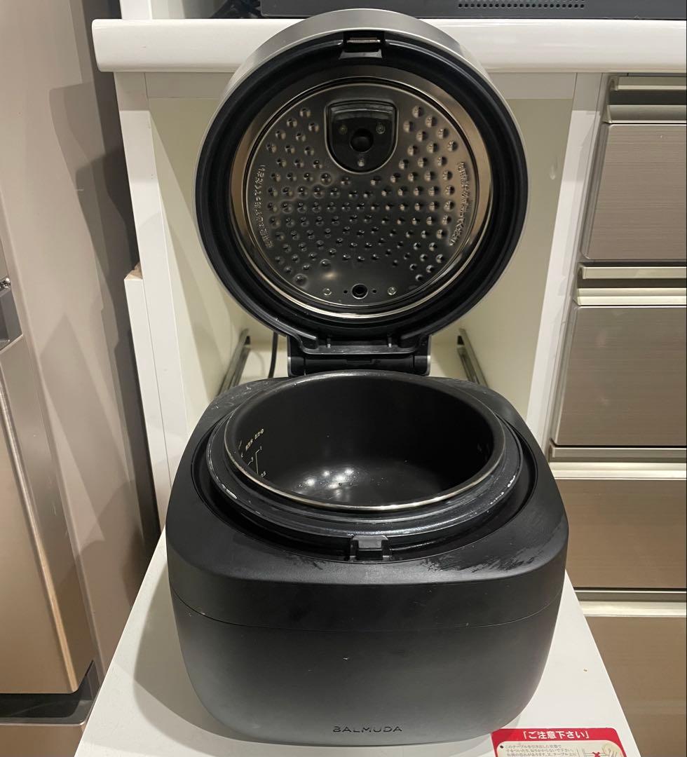 BALMUDA The Gohan炊飯器 K08A-BK ブラック 動作確認済み