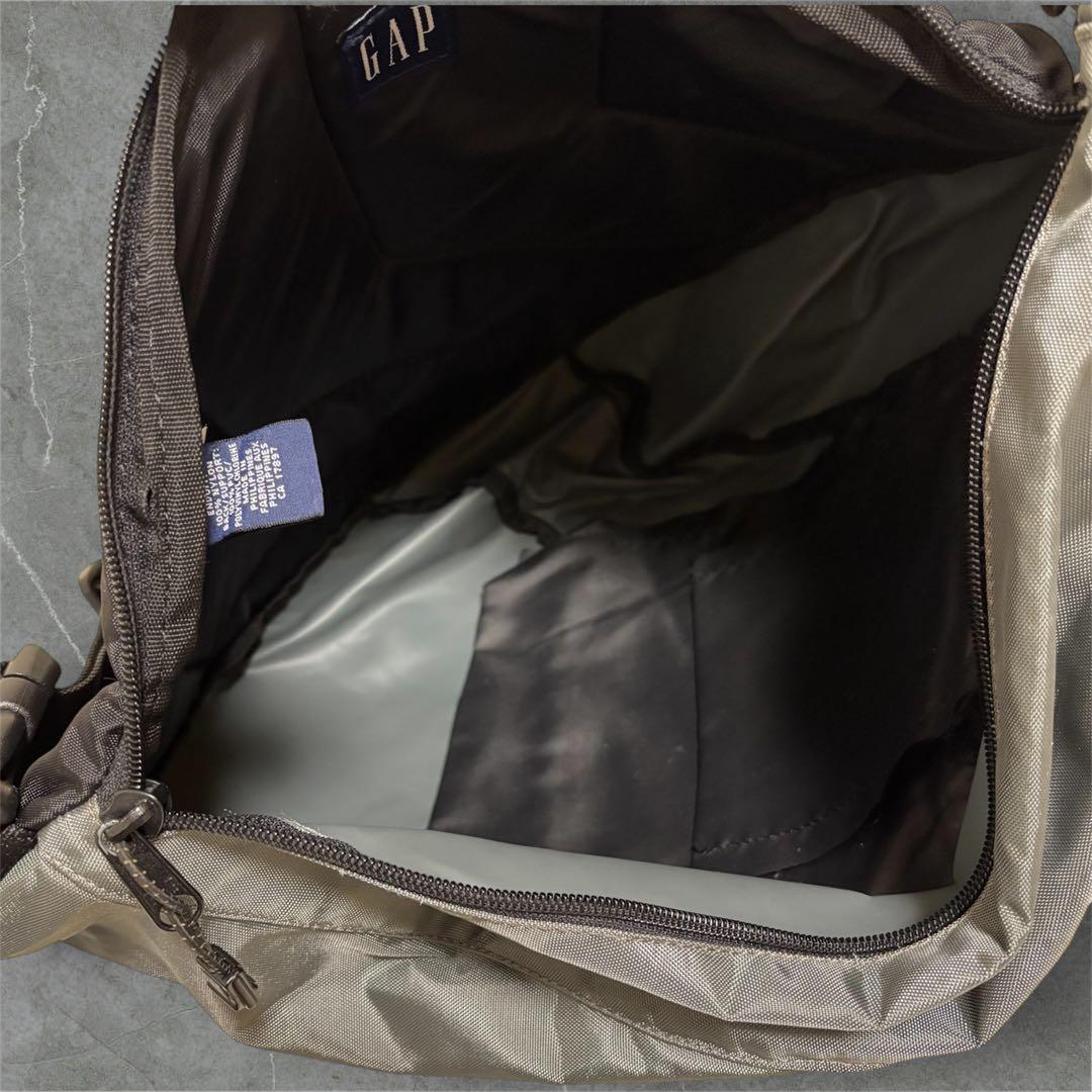 ゆと様　　OLD GAP 00s Y2K ボディバッグ グレー
