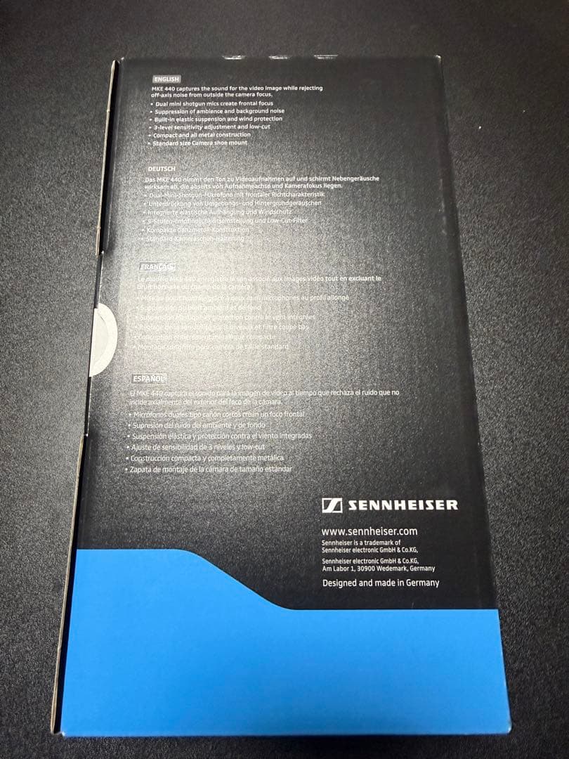 SENNHEISER ゼンハイザー MKE440 ステレオマイク