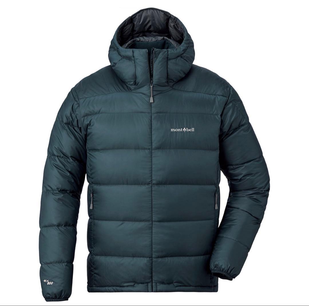 mont-bell モンベル ライトアルパインダウン パーカ ダークグレー XL