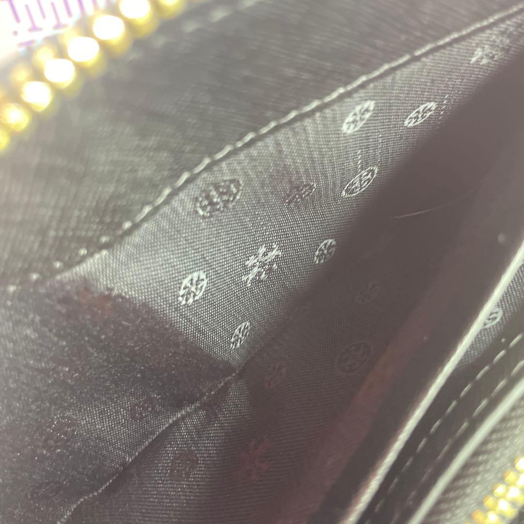 新品　トリーバーチ　長財布（黒）TORYBURCH ラウンドファスナー　ブラック