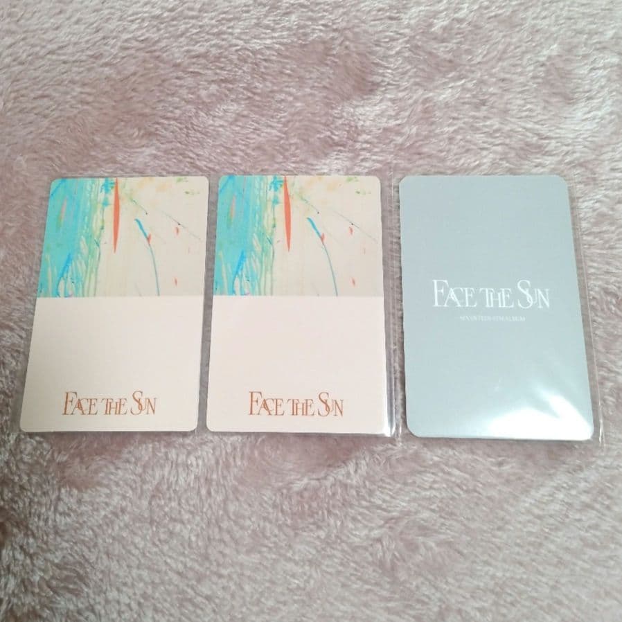 Seventeen ミンギュ トレカ facethesun ヨントン