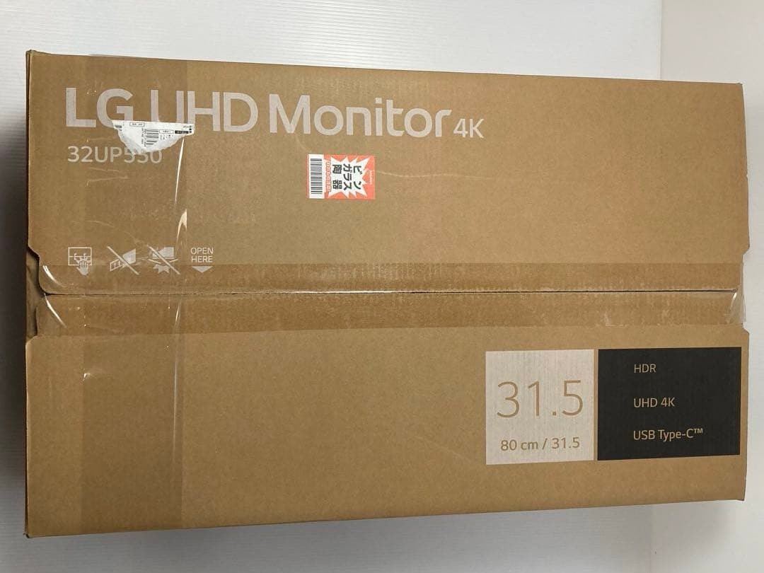 LGエレクトロニクス 31.5インチ 4Kモニタ - 32UP550