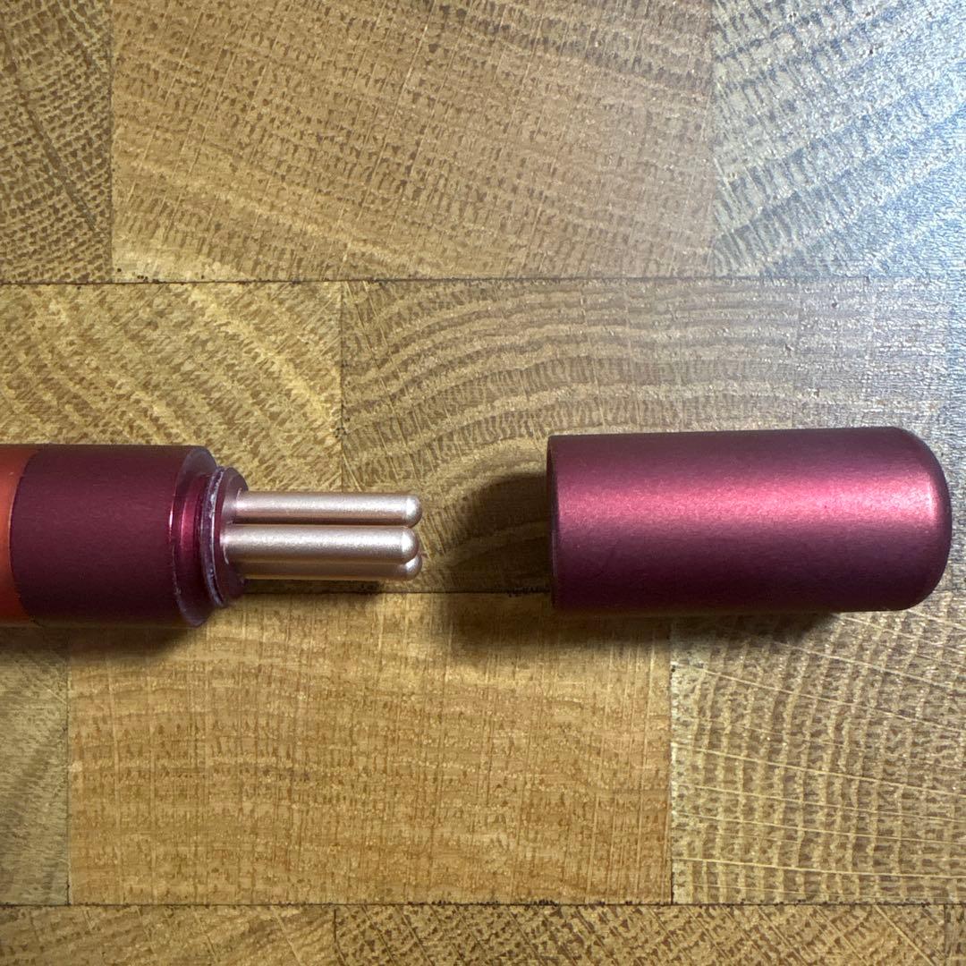 【限定色】正規 コアフィット フェイスポインター2 クリムゾンレッド ポスポス棒