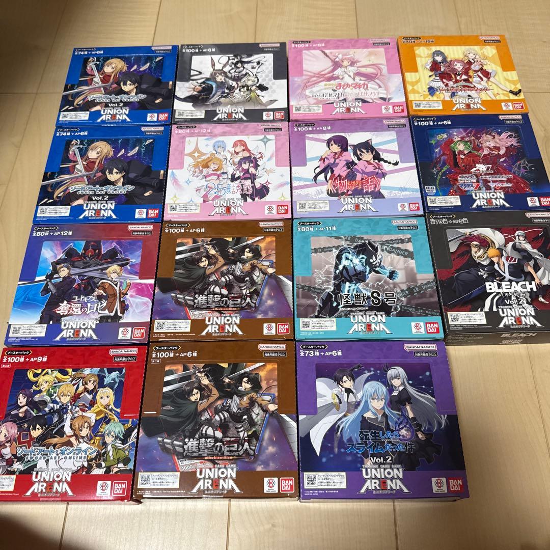 UNION ARENA 新品未開封15BOXセット