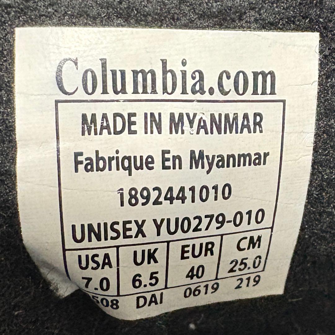 コロンビア サップランド アーク WP オムニヒート【25cm】　ブラック