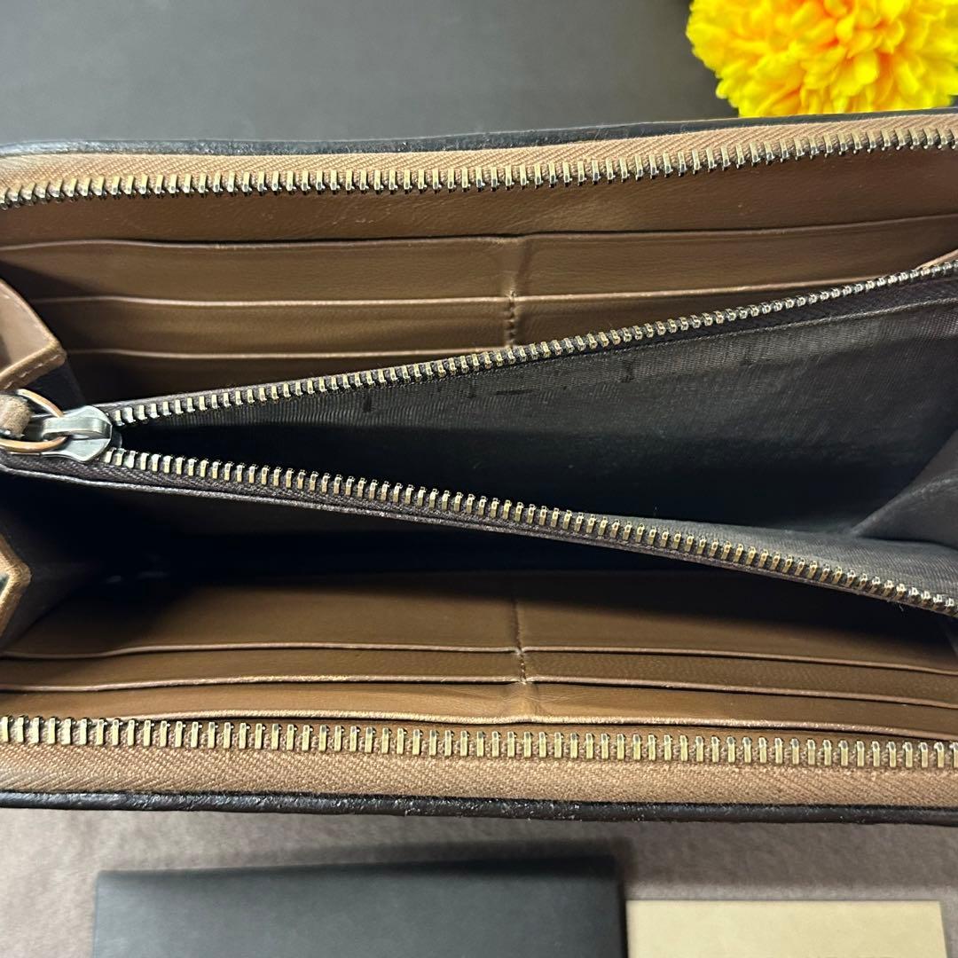 新品同様‼️ ボッテガヴェネタ　財布　長財布　イントレチャート　箱付き