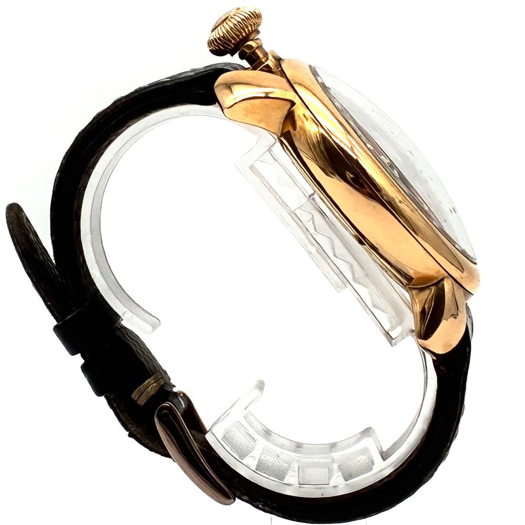 極美品 ガガミラノ マヌアーレ48 チェス 限定299本 7番 ゴールド 稼動品