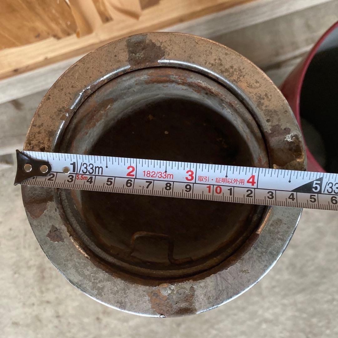 昭和レトロLARK 置き型灰皿 ゴミ箱缶　2個セット　灰皿　ラーク　傘立て