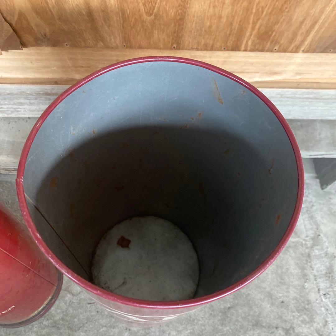 昭和レトロLARK 置き型灰皿 ゴミ箱缶　2個セット　灰皿　ラーク　傘立て