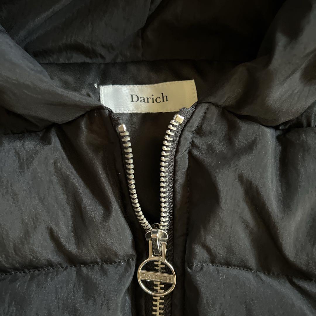 【Darich 】クロップドパフダウンジャケット　ブラック