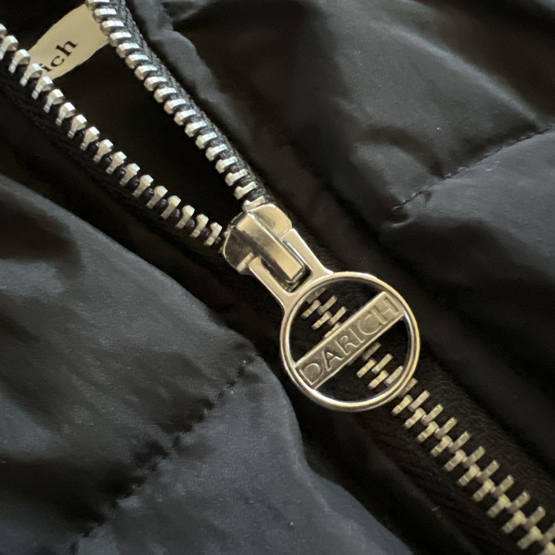 【Darich 】クロップドパフダウンジャケット　ブラック