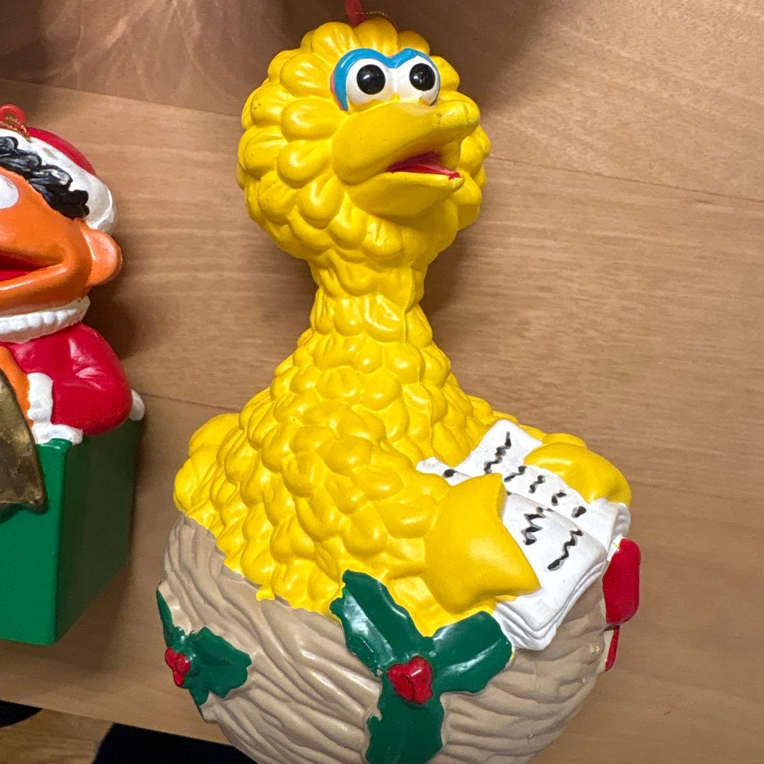 新品 セサミストリート クリスマス オーナメント 7体全セット