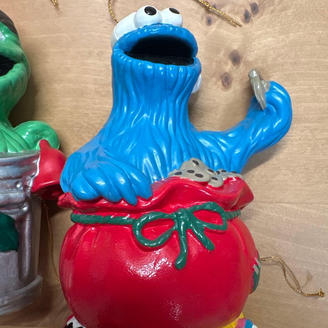 新品 セサミストリート クリスマス オーナメント 7体全セット