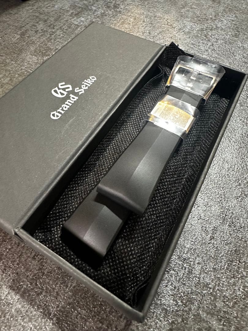 Grand Seiko ラバーベルト ノベルティ　ブラック　22mm