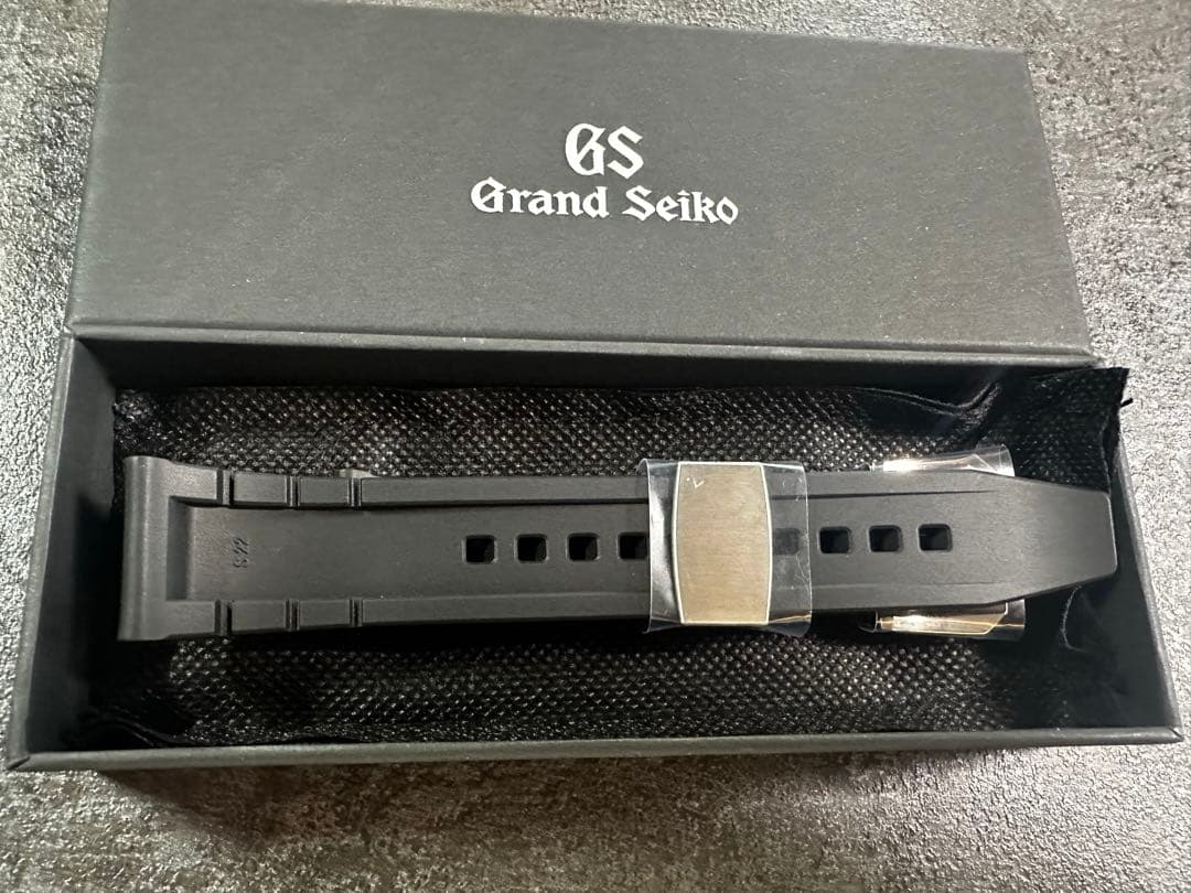 Grand Seiko ラバーベルト ノベルティ　ブラック　22mm