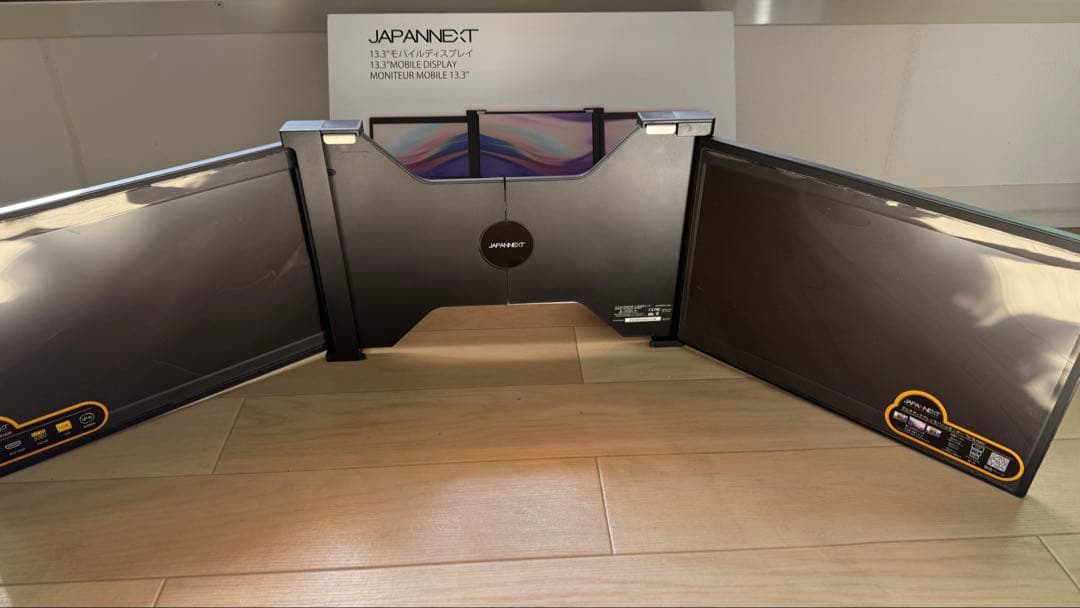 JAPANNEXT 13.3インチ JN-TRI-IPS133FHDR トリプル