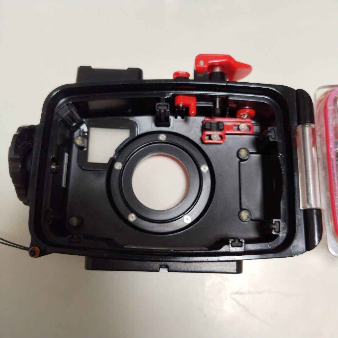 オリンパス　デジタルカメラ(TG-5)＆防水プロテクター(PT-058)、電池