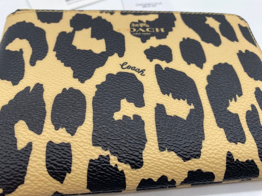 もん2点【ＣＷ859】レオパードポーチ【C6333】茶×黒ペンケース